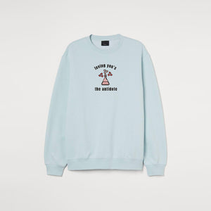 Loving You's The Antidote Embroidered Sweatshirt