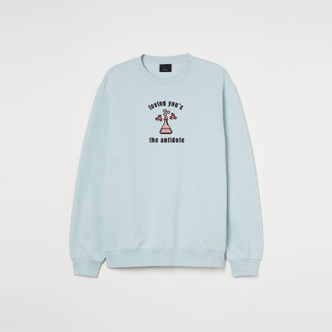 Loving You's The Antidote Embroidered Sweatshirt