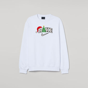 Nike Christmas Embroidered Sweatshirt