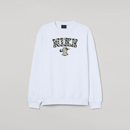 Nike Cow Print Embroidered Sweatshirt