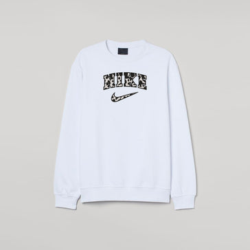 Nike Classic Cow Print Embroidered Sweatshirt