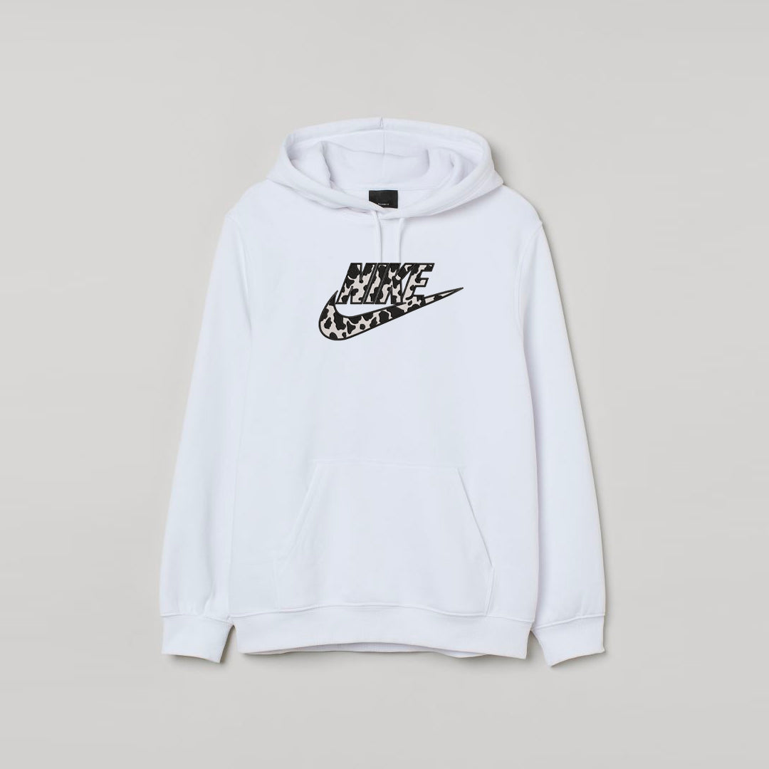 Custom Printed Nike Women's White Club Training Hoodie