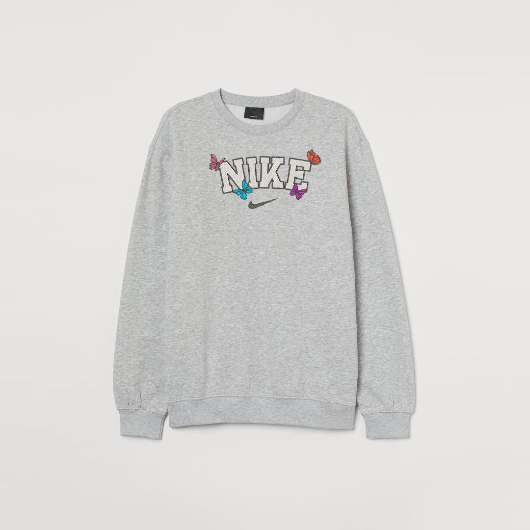 Nike Butterflys Embroidered Sweatshirt