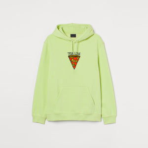 True Pizza Love Embroidered Jumper/Hoodie