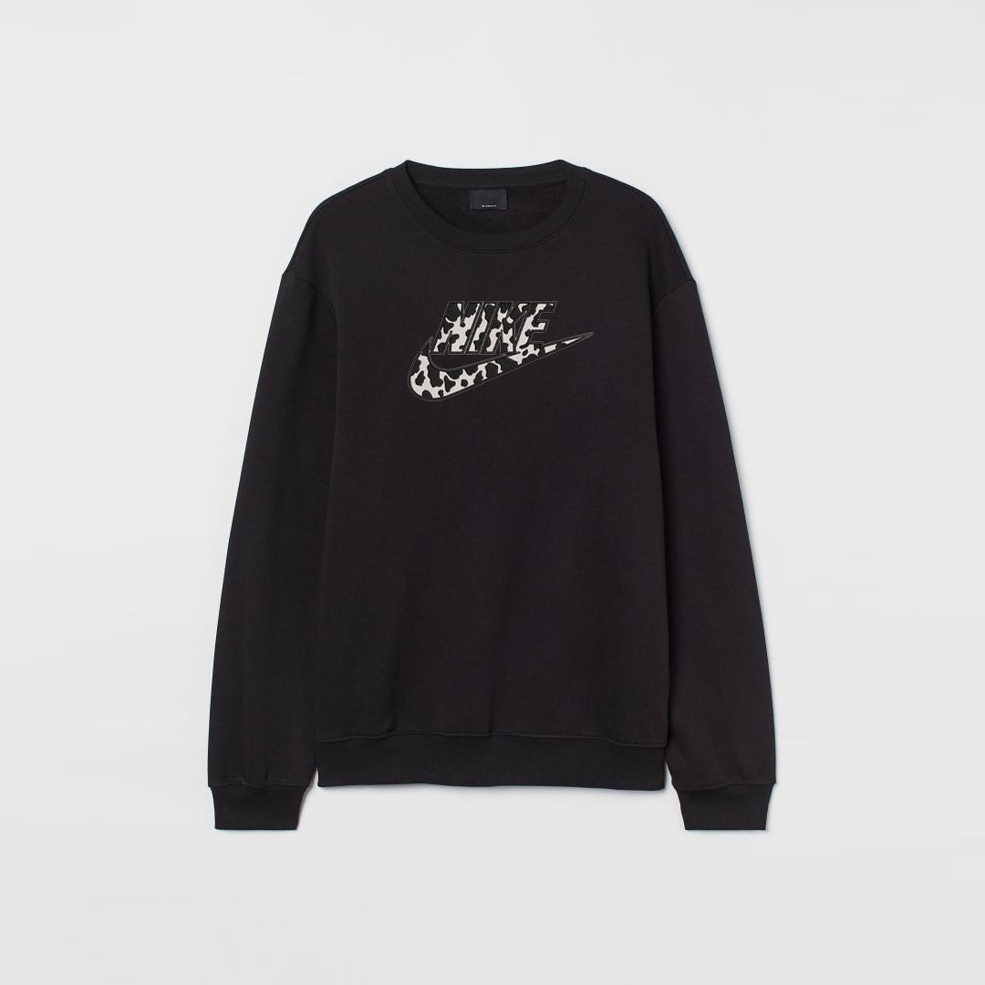 Nike Cow Print Embroidered Sweatshirt Amour Pour Moi A.P.M Apparel