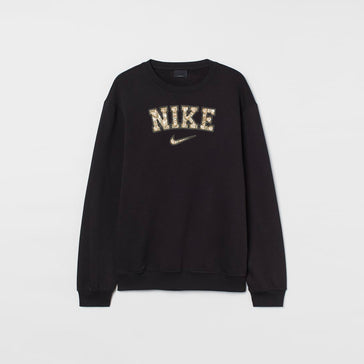 Nike Heart Print Drip Embroidered Sweatshirt