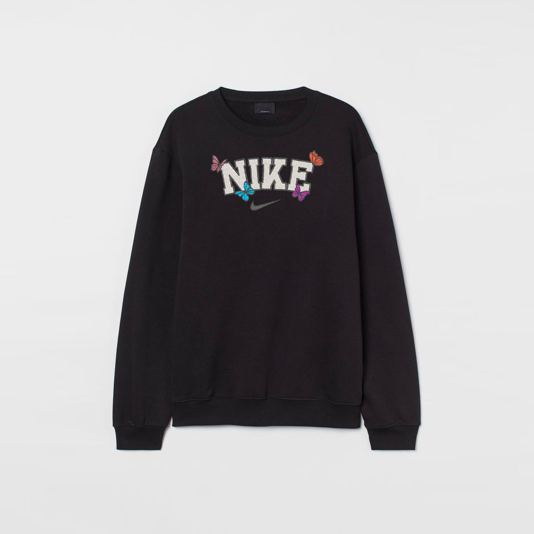 Nike Butterflys Embroidered Sweatshirt Amour Pour Moi A.P.M