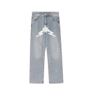 Designer Star Print Pants