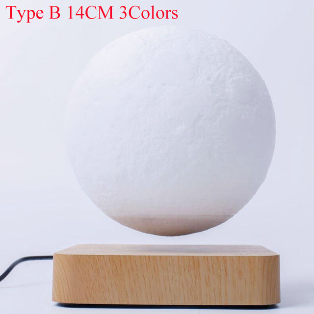 Levitating Moon Lamp