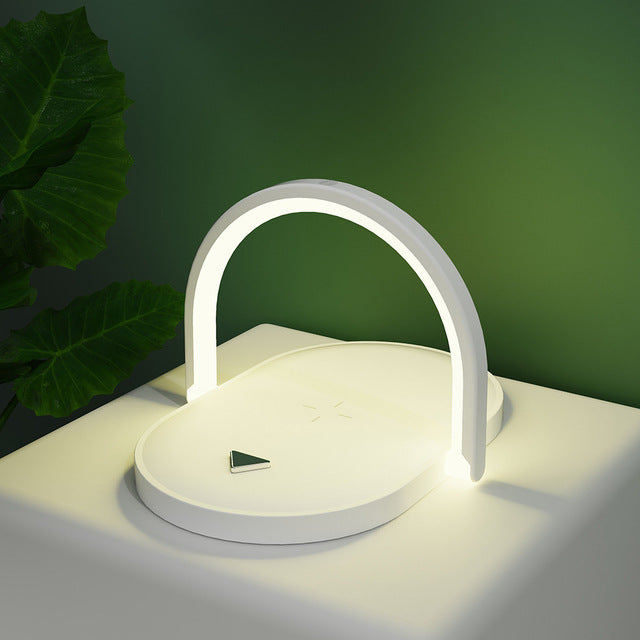 LED Wireless Charger Lamp