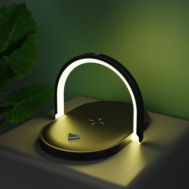 LED Wireless Charger Lamp